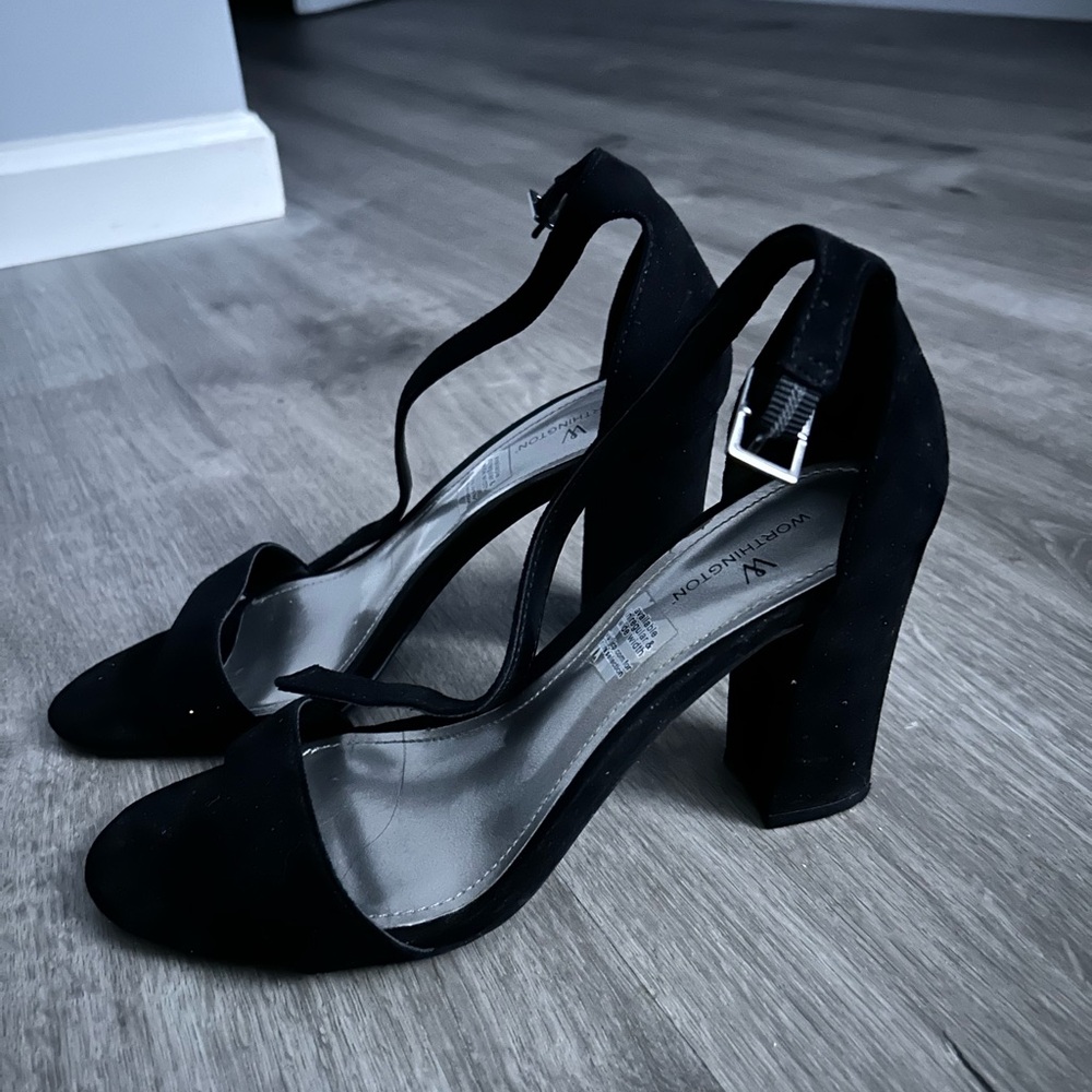black block heels